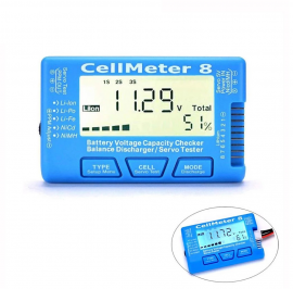 medidor cellmeter 8 con servo test