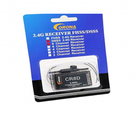 Receptor Corona CR8D 2.4Ghz 8ch (V2 DSSS)