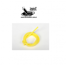 manguera Heavy Duty de silicona el tubo amarillo de combustible (Nitro) (1 metro)