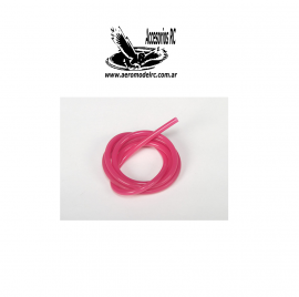 manguera Heavy Duty Tubo de silicona rosada de combustible (Nitro) (1 metro)